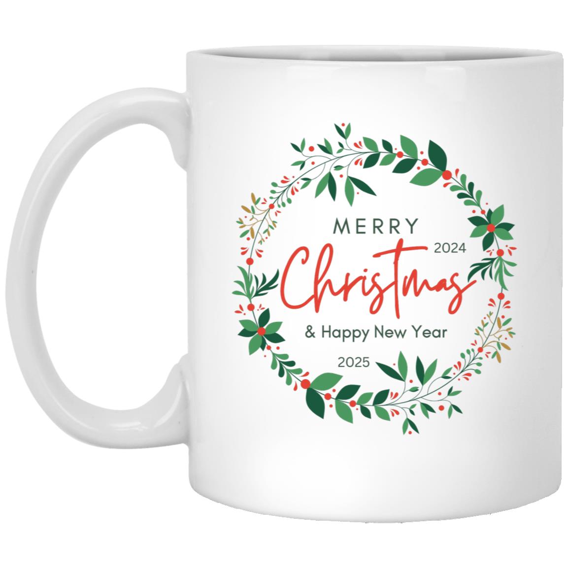 Merry Christmas White Mug