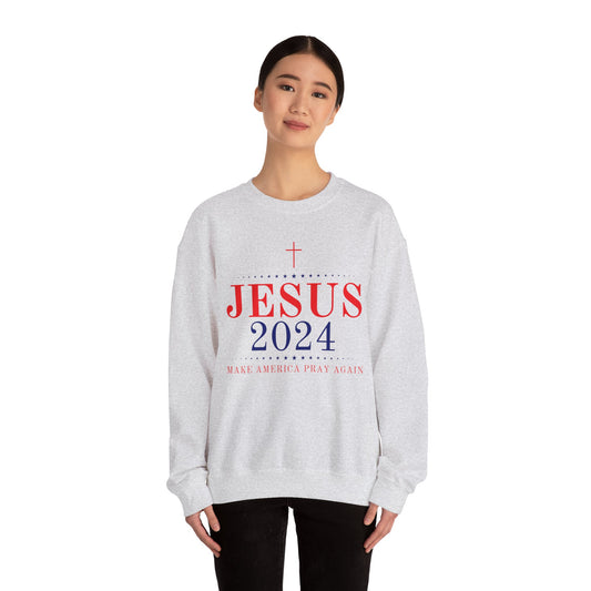 Jesus 2024 Crewneck Sweatshirt