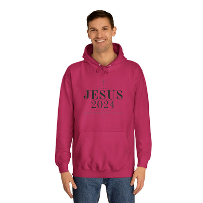 Unisex Jesus 2024 Pray To Make America  Great Again Hoodie