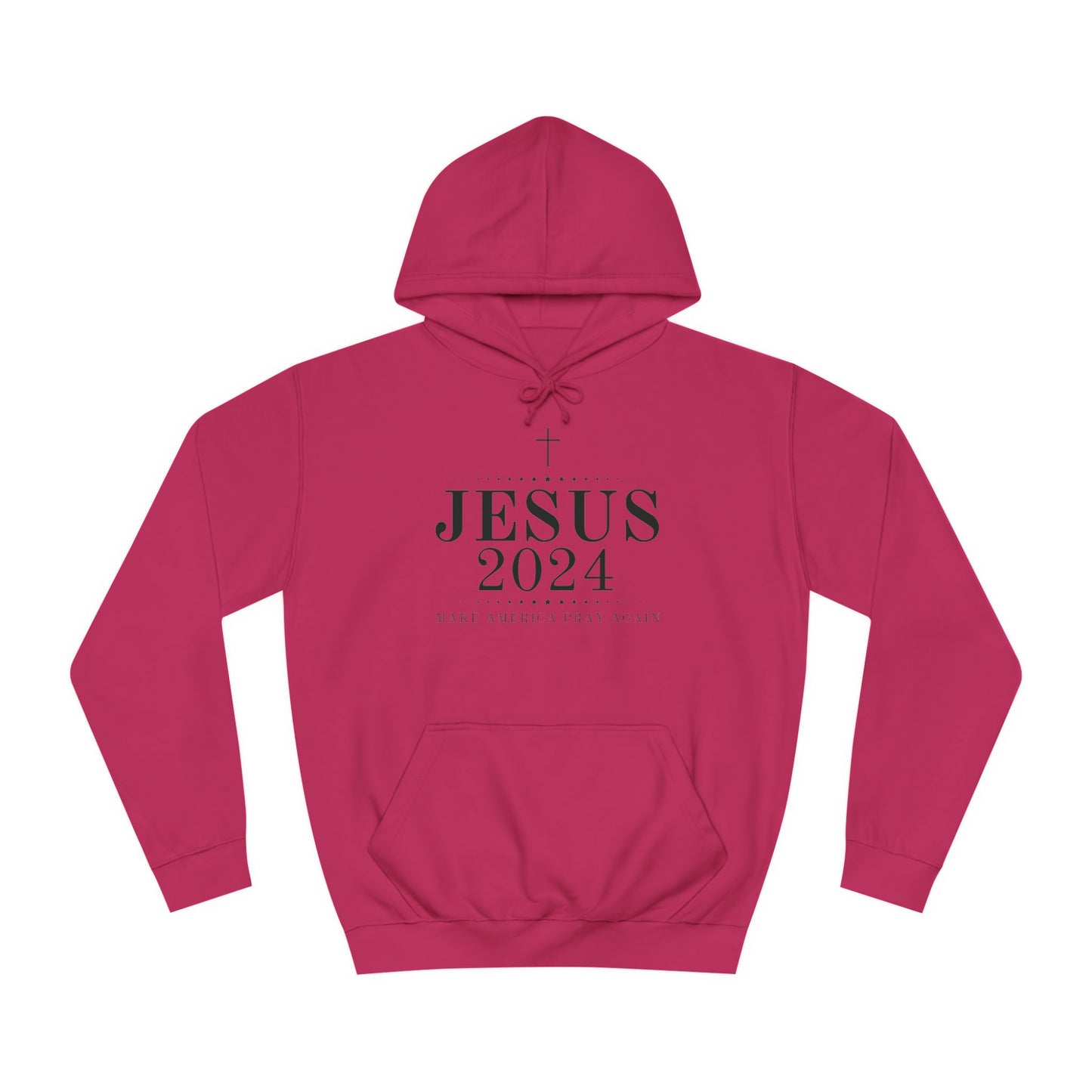 Unisex Jesus 2024 Pray To Make America  Great Again Hoodie