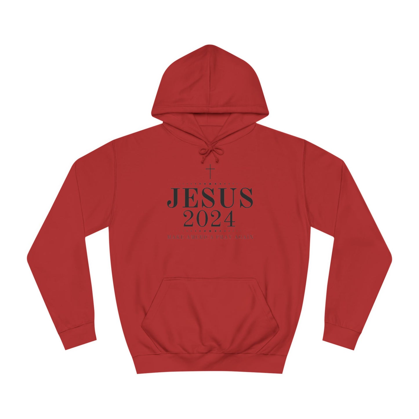 Unisex Jesus 2024 Pray To Make America  Great Again Hoodie