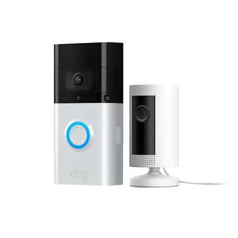 Ring Video Doorbell 3 Plus and Indoor Camera