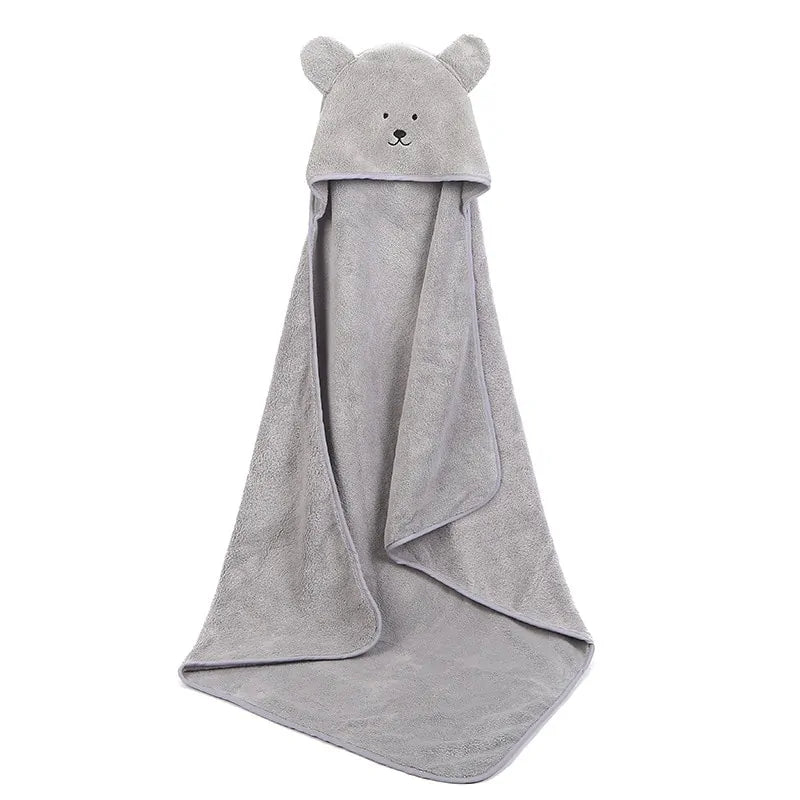 Baby Hooded Poncho Bath Towel