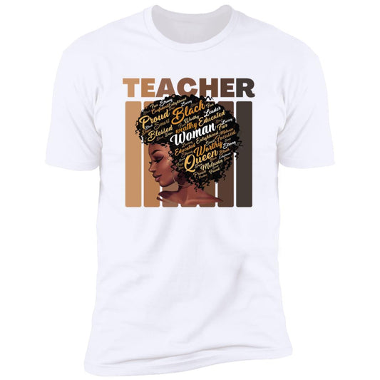 Short Sleeve Melanin Teacher T-Shirt