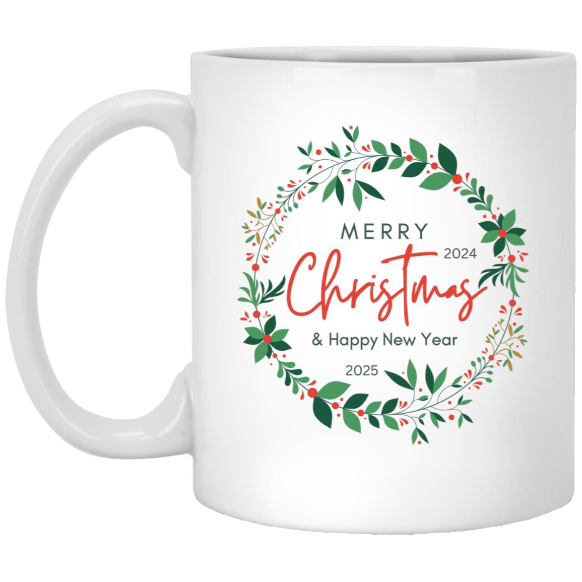 White Christmas Mug