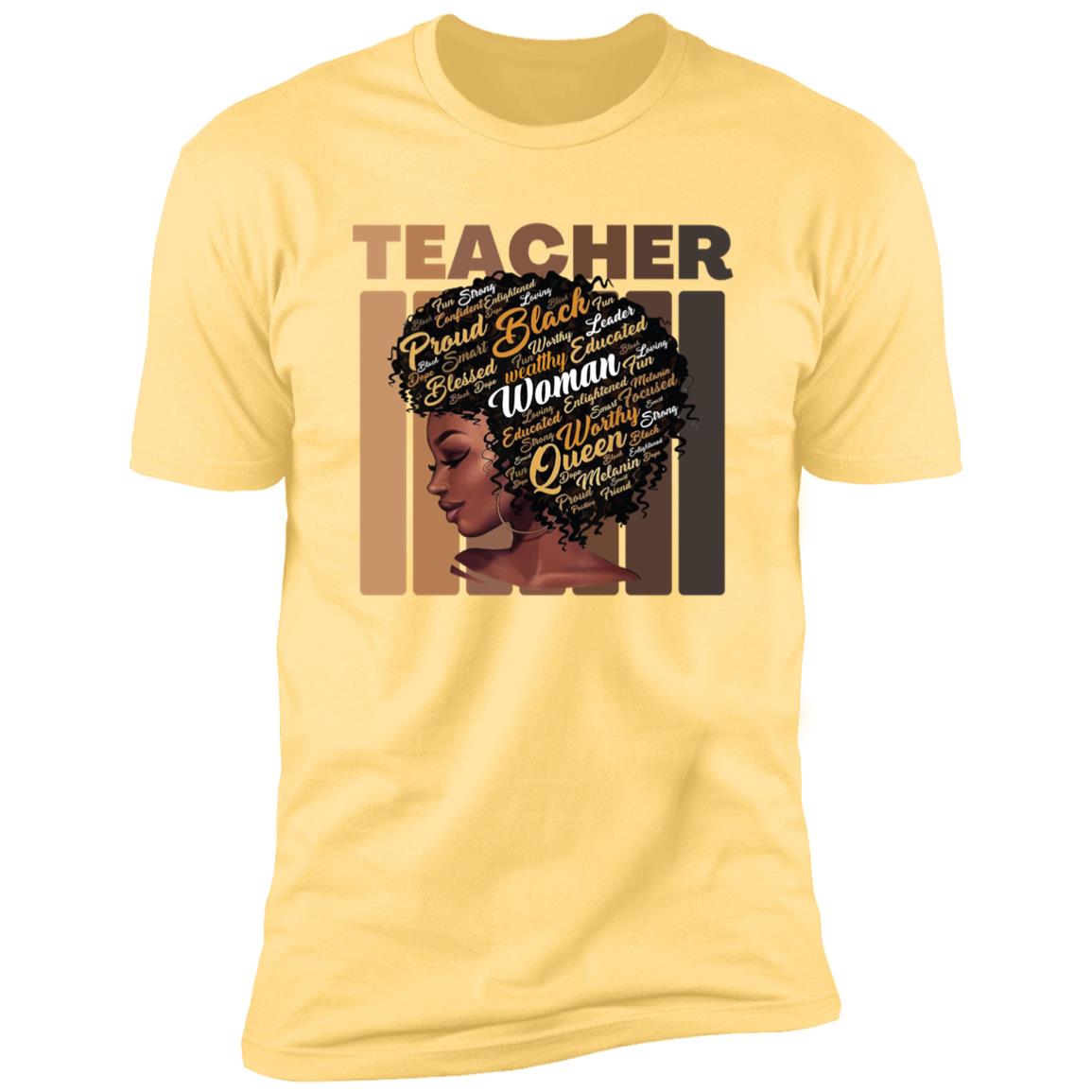 Short Sleeve Melanin Teacher T-Shirt