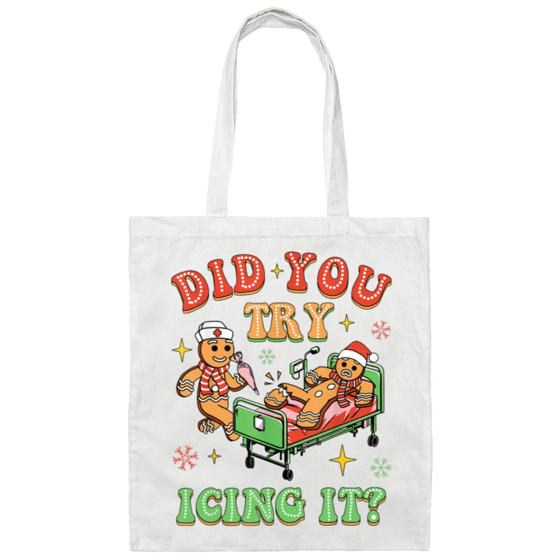 Try Icing It / Long Sleeve Shirt / Tote Bag