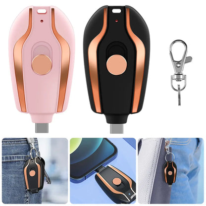 Portable Keychain Charger for Android Devices