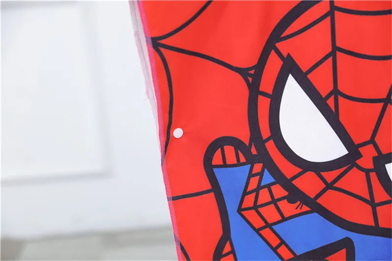 Disney Spider-Man Avengers Children Bath Towel Cartoon Hooded Cloak