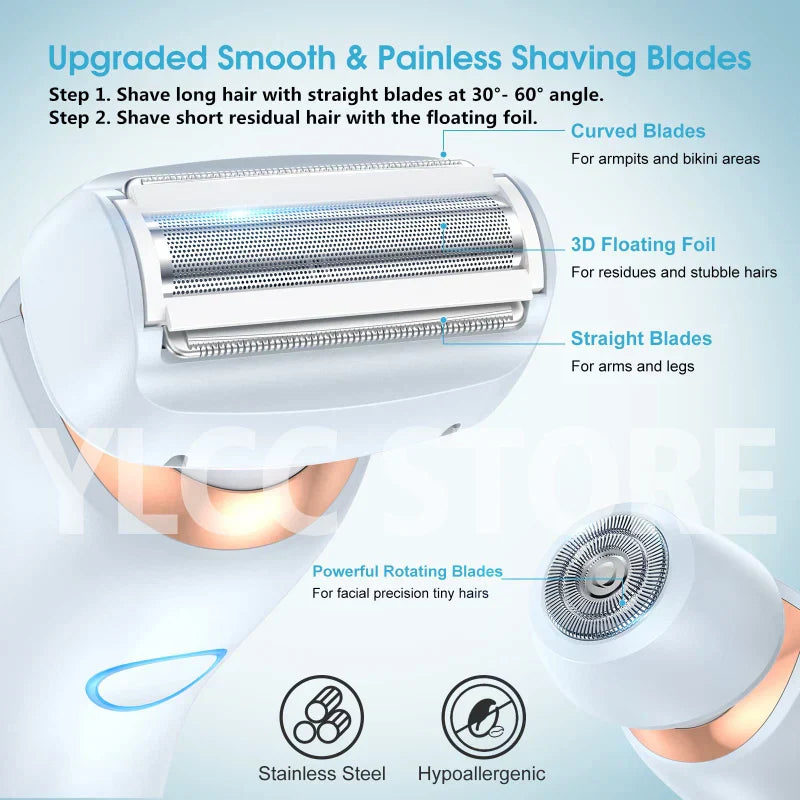 Electric Razors for Women 2 In 1