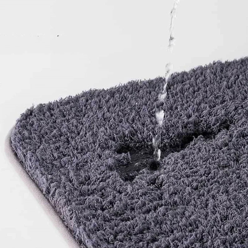 Home Bath Mat Non-slip Bathroom Carpet Soft