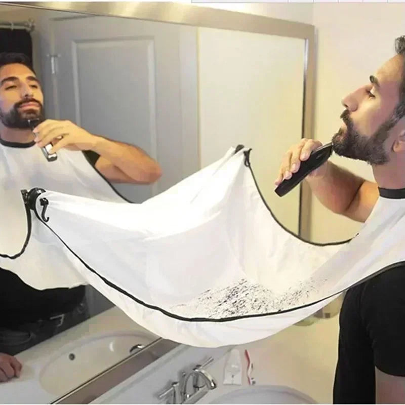 Bathroom Apron Male Beard Razor Holder