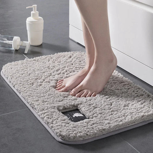 Home Bath Mat Non-slip Bathroom Carpet Soft