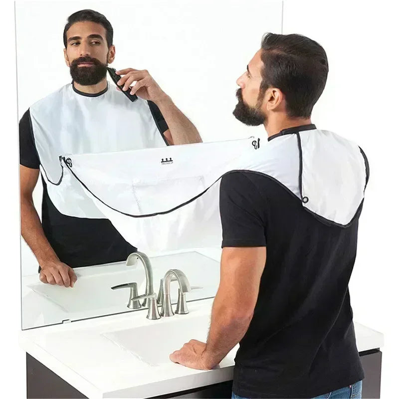 Bathroom Apron Male Beard Razor Holder