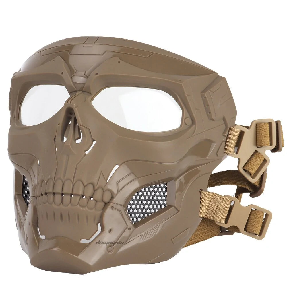 Skull Tactical Mask for Airsoft Paintball and Outdoor Sports